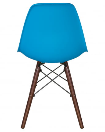 Стул обеденный LMZL-PP623 ножки темный бук Голубой_4
