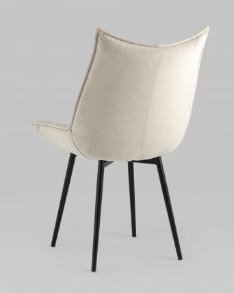 Стул обеденный Осло велюр Бежевый_5