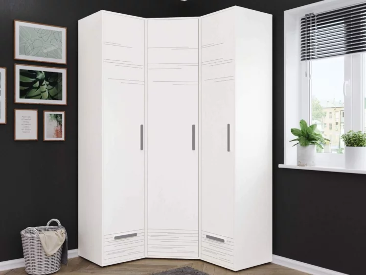 Угловой шкаф в комплекте Аляска 8_0