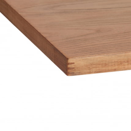 Стол VALHALLA дерево вяз/железная опора, 80х65х76 см, груша №3/черная опора_4