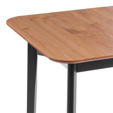 Стол Соната Люкс/ Sonata Lux table, 120х75х73 см массив сосны, антик/черный, 120х75х73 см_3