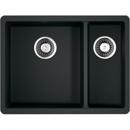 Мойка Омоикири Ката 55-2-У-Бл Артгранит/Черный / Omoikiri Kata 55-2-U-Bl Artgranit/Черный_0
