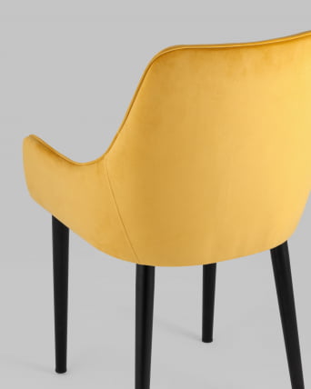 Стул Джоан велюр Оранжевый_6