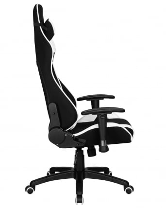 Кресло игровое DOBRIN DALLAS (черно-белый)_2