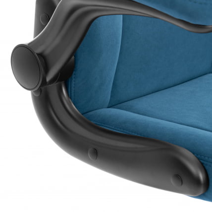 Кресло геймерское BAZUKA metalBL велюр, синий, 32_8