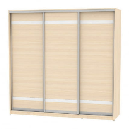 Шкаф-купе B-230х235х60-1(ДМ-D9D9D9)_0