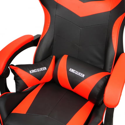 Кресло 088 цвет черный/красный с массажем 088-black-red-mass_6