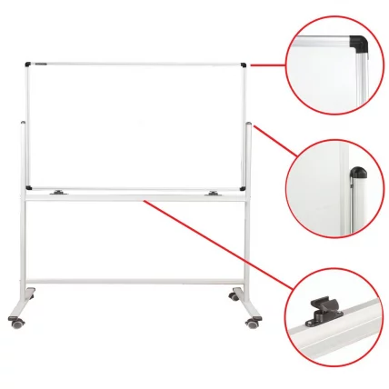 Доска магнитно-маркерная BRAUBERG PREMIUM на стенде 100х150 см_1