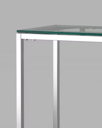Консоль ТАУН 115x30 Серебро_4