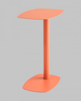 Журнальный столик Eanna S металл коралловый_6