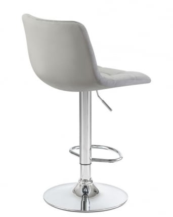 Стул барный ДОБРИН ТАИЛОР (серый велюр (МДЖ9-75)) 2 шт / DOBRIN TAILOR (MJ9-75))_3