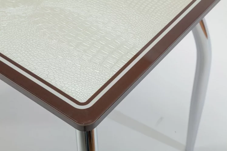 Стол обеденный Аспен КЗ(6195) венге,крокодил жемчужный_10