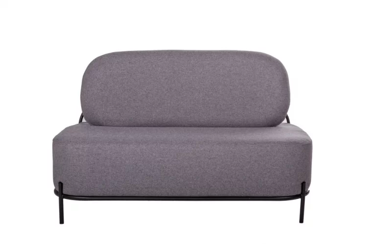 Диван Gawaii 2-х мест Тем серый_1