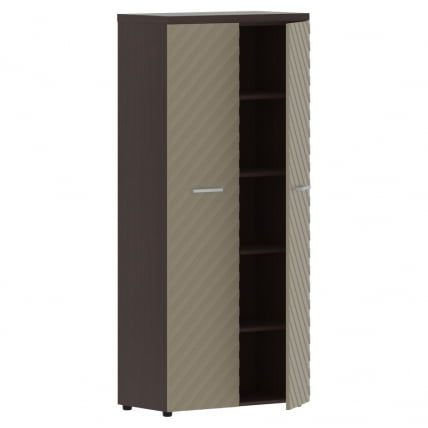 Шкаф с глухими дверьми и топом Torr LUX TLHC 85.1 Венге Магия Капучино_1