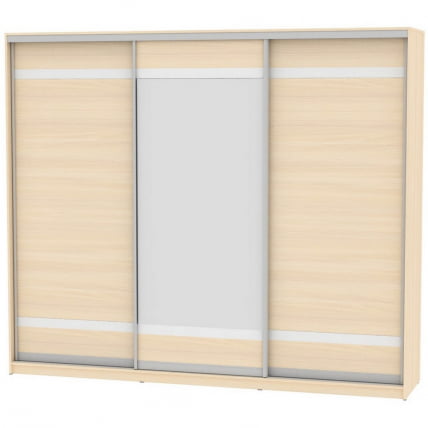 Шкаф-купе Б-220х270х60-1(ДМ-Д9Д10Д9) / B-220х270х60-1(ДМ-D9D10D9)_0