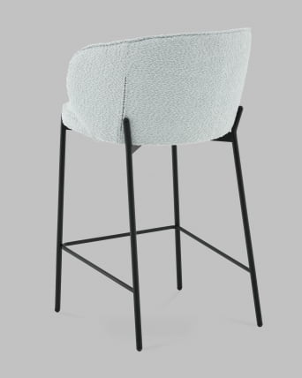 Стул полубарный Тисдейл букле светло-голубой_5