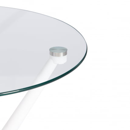 Стол PARNAVAZ (mod. 29) пластик/стекло, 60 x 60 x 70,5 см, White (белый) 11954_1