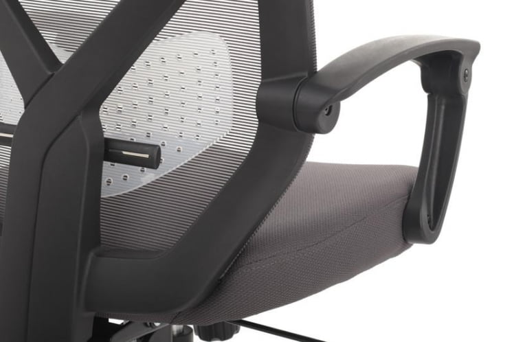 Кресло Оливер РCХ В-203АC Черный пластик/Серый / Oliver RCH W-203AC_9