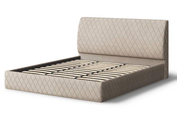 Кровать Хилтон, 2000 * 1400 мм, бежевый_1