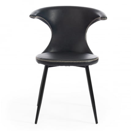 Стул FLAIR (mod. 9020) / 1 шт. в упаковке экокожа/металл, 60 х 56 х 78 см , зеленый 14/черный_4