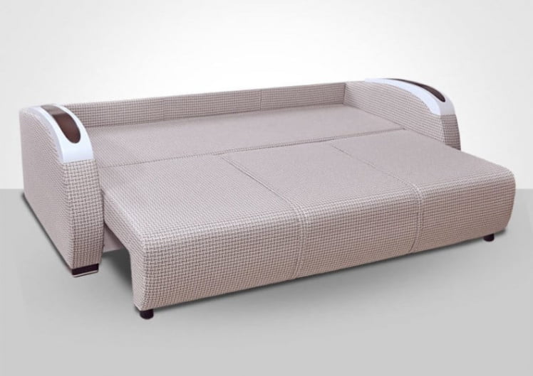 Диван-кровать Европа-2 замша 426-2 замша 509-2 каролина кофе_2