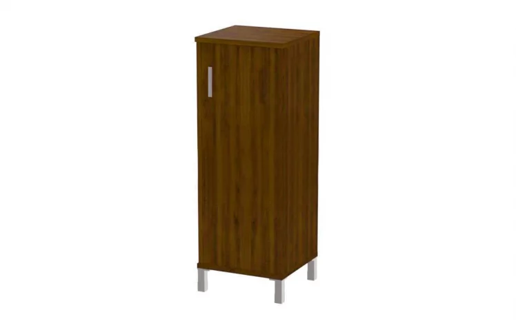 Стеллаж с дверью ДСП В421.6 L Орех Даллас_1