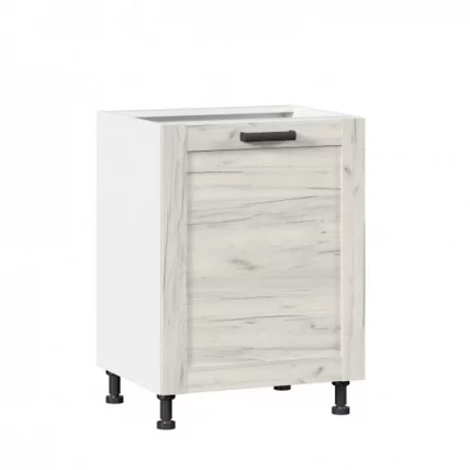 Тумба кухонная 600 Винченца ЛД 234.050.000.004 Белый Дуб Крафт белый_0