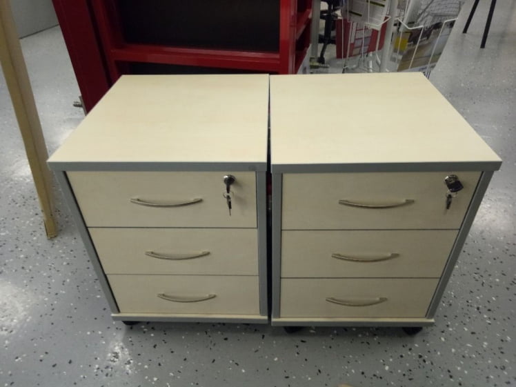 Тумба подкатная IMAGO ТМ-3.А Клен Металлик_4