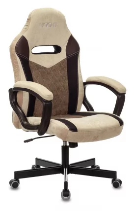 Кресло игровое Бюрократ VIKING 6 KNIGHT BR FABRIC Коричневый_0