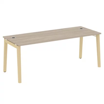 Стол рабочий руководителя ONIX WOOD OW.SRR-6.8 Дуб Аттик/Светлый_0