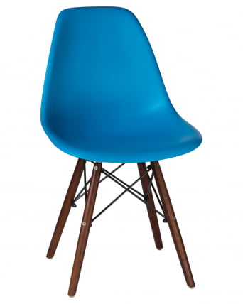 Стул обеденный LMZL-PP623 ножки темный бук Голубой_0