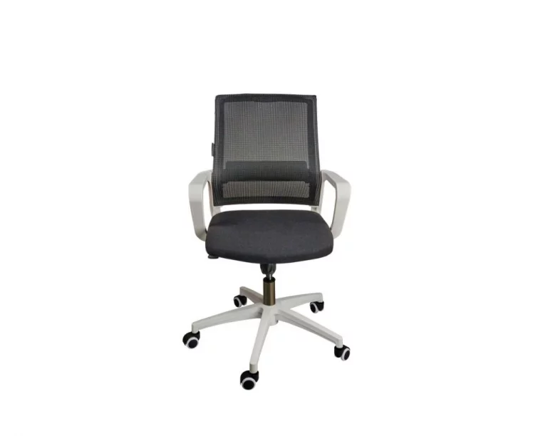 Кресло офисное Бит LB белый пластик Черный_1