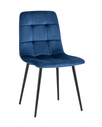 Стул Одди велюр Синий_0