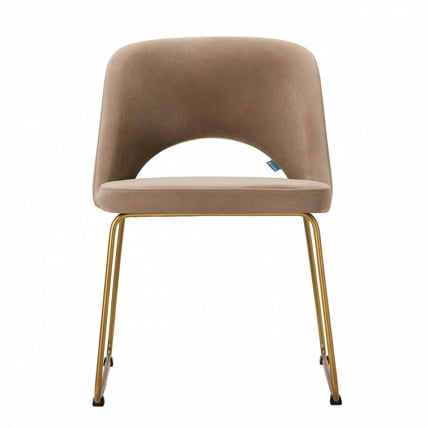 Кресло Ларс Диаг беиге/Линк золото / Lars Diag beige/Линк_1