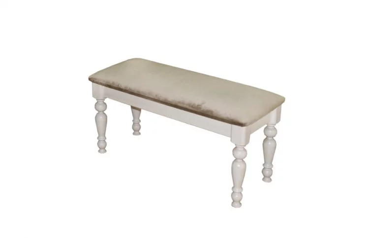 Банкетка №12 Белый полупрозрачный_0