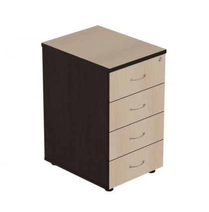 Тумба приставная с замком Р.Т-4.1 ЗЦ Дуб Молочный_0