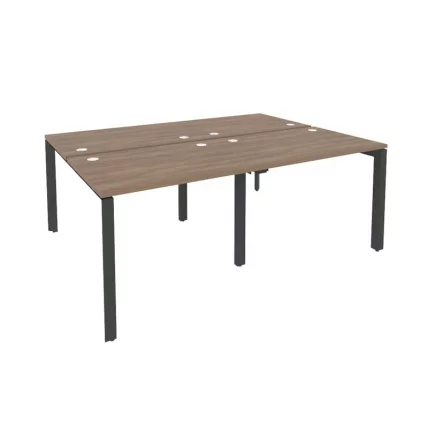 Рабочая станция на П-образном м/к ONIX O.MP-D.RS-4.1.7 Дуб Аризона/Антрацит_0