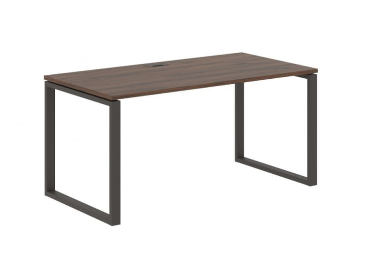 Стол письменный EDIS EQST 1580 Дуб Денвер темный Мокко_0