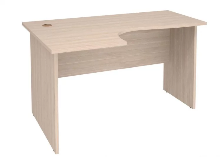 Стол эргономичный левый Альфа 63.62 Дуб кобург_0
