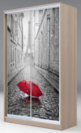 Шкаф-купе Хит-23-14-77 Париж Ясень шимо светлый_0