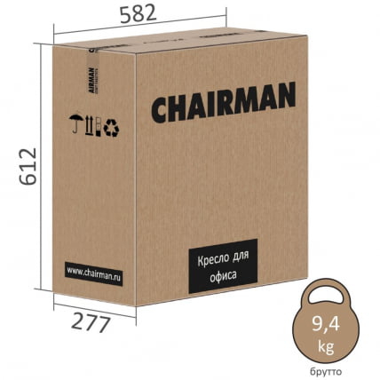 Кресло оператора CHAIRMAN 696 LT N Зеленый_6