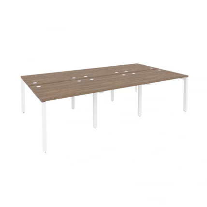 Рабочая станция на П-образном м/к ONIX O.MP-D.RS-6.1.8 Дуб Аризона/Белый_0