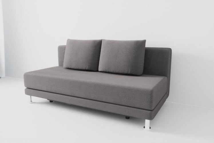 Диван Стандарт без подлокотников (Berhouse) Цвет фасада: Биттер; Тип: Прямой; Материал фасада: Рогожка_0