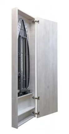 Шкаф со встроенной гладильной доской Iron Box (правый) Беленый дуб_2