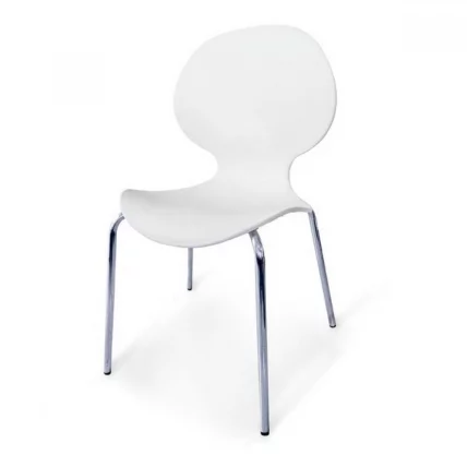 Стул пластиковый SHF-008-W White_0