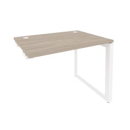 Стол-приставка на О-образном м/к к опорным элементам ONIX O.MO-SPR-1.7 Дуб Аттик/Белый_0