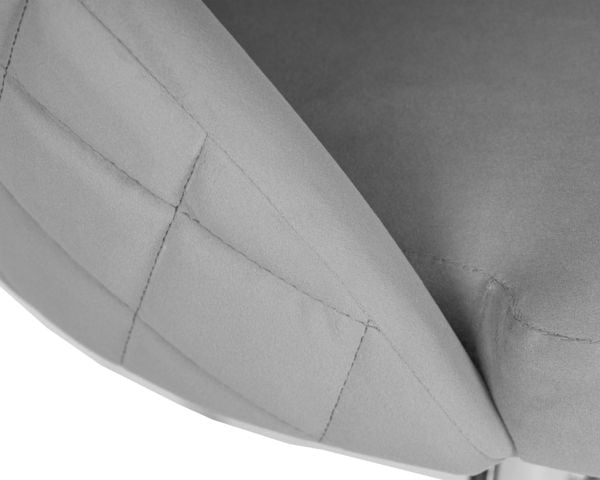 Стул барный DOBRIN MILANA (серый велюр (MJ9-75)) 2 шт_8