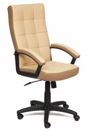 Кресло офисное TRENDY Бежевый-Бронзовый_0