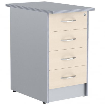 Тумба приставная IMAGO ТП-4.2А Клен Металлик_0