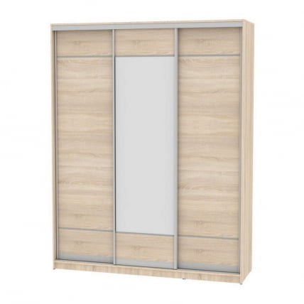 Шкаф-купе Б-230х180х60-1(ДСС-Д7Д8Д7) / B-230х180х60-1(ДСС-D7D8D7)_0